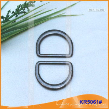 Tamanho interno Fivelas de Metal de 24mm, Regulador de Metal, Metal D-Ring KR5061